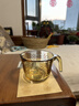 PYREX百麗康寧量杯帶刻度兒童早餐杯沖泡牛奶杯奶茶耐熱杯玻璃水杯子 【康寧pyrex】琥珀色量杯250ML帶蓋 曬單實(shí)拍圖