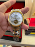 歐品客正品瑞士時(shí)尚潮流品牌男士手表男款機械表全自動(dòng)防水夜光腕表十大 進(jìn)口機芯-藍寶石表鏡-鋼帶金藍男 曬單實(shí)拍圖
