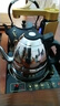 金灶（KAMJOVE） 全自動(dòng)上水電茶壺茶具套裝 茶臺茶盤(pán)電磁爐 不銹鋼燒水壺茶爐Q9 【一鍵智能】臺嵌兩用 20*37cm 曬單實(shí)拍圖