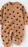 嬰兒春秋新品爆款100棉無(wú)骨套頭連體大碼寶寶純棉爬爬服家居睡衣 波點(diǎn) 肩扣套頭連體衣 100cm 28-32斤寶寶 曬單實(shí)拍圖