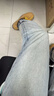 moussy 秋季新品藍色磨白水洗鉛筆褲直筒牛仔褲C28GSA11-5010 110藍色 S 曬單實(shí)拍圖