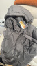 初棉90白鵝絨小火爐冰島羽絨服 鯨云灰 S 曬單實(shí)拍圖