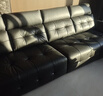全友家居意式極簡(jiǎn)頭層牛皮勞倫斯沙發(fā)客廳多功能真皮高端黑色直排沙發(fā) 曬單實(shí)拍圖