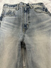 moussy 秋季新品藍色磨白水洗鉛筆褲直筒牛仔褲C28GSA11-5010 110藍色 S 曬單實(shí)拍圖