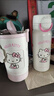 杯具熊（BEDDYBEAR）杯具熊正品保溫杯雙飲316不銹鋼學(xué)生上學(xué)專(zhuān)用吸管杯男女兒童水壺 【海浪系列雙飲保溫杯】Hellokitty（500ml） 曬單實(shí)拍圖