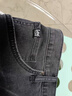 Lee25秋冬新726標準中腰直筒五袋款黑灰色男牛仔褲 黑灰色  31  曬單實(shí)拍圖