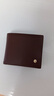 老人頭男士錢(qián)包短款商務(wù)頭層牛皮豎款兩折零錢(qián)包票夾多卡位錢(qián)夾生日禮物 曬單實(shí)拍圖