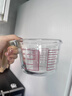 展藝高硼硅玻璃量杯500ml加厚刻度耐高溫微波爐烤箱烘焙打蛋熱奶過(guò)濾 曬單實(shí)拍圖