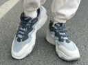 安踏流螢丨戶(hù)外老爹鞋厚底增高春季新年男女軟彈休閑運動(dòng)鞋112618853 【男款】基礎黑/沙丘灰/銀-5 42 (男)/38(女) 曬單實(shí)拍圖