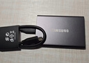 三星（SAMSUNG） 2TB Type-c USB 3.2 移動(dòng)固態(tài)硬盤(pán)（PSSD） T7 灰色 NVMe傳輸速度1050MB/s 手機直連筆記本外接 曬單實(shí)拍圖