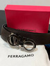 菲拉格慕（Ferragamo）男士腰帶男皮帶商務(wù)正裝 雙面3.5CM寬可自由裁剪送男友禮物禮盒裝 675542 689112槍扣 黑啡雙面 曬單實(shí)拍圖