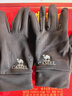 駱駝（CAMEL） 騎行手套男秋冬季戶(hù)外摩托車(chē)觸屏登山手套女哈爾濱旅游保暖裝備 【升級防滑】墨黑，1T32264472 L 曬單實(shí)拍圖