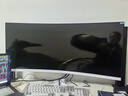 天殊34英寸4K帶魚(yú)屏240HZ顯示器電競曲面高刷HDR白色辦公電腦屏幕21:9游戲寬屏升降炒股大屏巨幕液晶 U3L-34英寸準4K240HZ曲面帶魚(yú)屏升降白色 曬單實(shí)拍圖