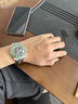 勞力士（ROLEX）潛航者型系列瑞士男表綠水鬼黑水鬼自動(dòng)機械41mm間金情人節禮物 綠水鬼m126610lv-0002 曬單實(shí)拍圖