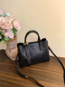 viney手提包包女包牛皮斜挎包輕奢媽媽包中年生日禮物送女友老婆 【黑色】高檔實(shí)用品牌托特包 時(shí)尚輕奢百搭大容量通勤單肩包 曬單實(shí)拍圖