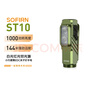 sofirn索菲恩 ST10 迷你便攜夾子燈頭燈紅光白光長(cháng)續航自行車(chē)騎行燈 橄欖綠 曬單實(shí)拍圖