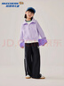 Skechers斯凱奇秋季新款女童甜美可愛(ài)運動(dòng)衛衣開(kāi)胸拉鏈短款童服L325G010 曬單實(shí)拍圖