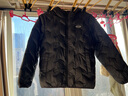 雪中飛【壓膠工藝】?jì)和鸾q服男女童秋冬季輕薄保暖外套黑色170 曬單實(shí)拍圖
