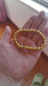 明牌珠寶生日禮物足金5D硬金黃金瑞彩系列轉運珠手鏈串珠送禮自戴定價(jià) 約0.35-0.46克 錦葉AFP0833 曬單實(shí)拍圖