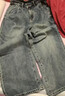 森馬（Semir）森柔|牛仔褲女春闊腿褲遮肉基礎ins女生小個(gè)子長(cháng)褲103125124001B 曬單實(shí)拍圖