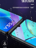 易京(YJING)適用 vivoy35+鋼化膜藍光VIVO Y35+全屏高清手機保護貼膜防爆防摔 抗藍光透明前膜(2片裝)+碳纖維后蓋軟膜 曬單實(shí)拍圖