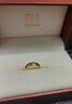 周生生新年黃金戒指 足金素圈活口戒情侶 可作對戒09141R 計價(jià)4.35克 曬單實(shí)拍圖