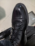 奧康（Aokang）男鞋商務(wù)正裝男款內增高皮鞋男軟底舒適真皮增高6cm皮鞋結婚新郎 黑色增高6cm 40 標準皮鞋尺碼 曬單實(shí)拍圖