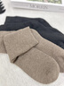 WVGX美國長(cháng)襪子女款秋冬中筒純棉無(wú)骨月子襪加厚保暖女長(cháng)筒襪2026冬天 【5雙裝】咖啡+焦糖+淺咖+卡其+白色 曬單實(shí)拍圖