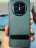 澳浪適用 華為x5手機殼 HUAWEI Mate X5保護套典藏版防摔牛皮紋保護套商務(wù)簡(jiǎn)約折疊下蓋帶支架 青山黛 曬單實(shí)拍圖