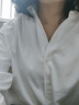 京東京造【高端100支】襯衫男白襯衫長(cháng)袖襯衫春季外套高端 白色41 曬單實(shí)拍圖