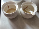 京東京造 燉盅【傳統瓦罐】陶瓷蒸蛋輔食帶蓋贈勺子 瓦罐450ML白色2只裝 曬單實(shí)拍圖