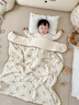 睡眠北鼻豆豆毯嬰兒蓋毯被子新生寶寶專(zhuān)用安撫豆豆被兒童毛毯幼兒園春秋 彼得秘境【120*150cm】 適合0-7歲 曬單實(shí)拍圖