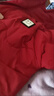 倍爾熊男童加絨棉服外套冬季2025新款紅色加厚兒童棉衣棉襖寶寶冬裝衣服 紅色貼標 90 曬單實(shí)拍圖