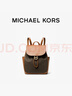 MICHAEL KORS 邁克高仕 MK Cheryl 中號通勤翻蓋雙肩包書(shū)包女包 深棕/橡果棕 252 中號 曬單實(shí)拍圖