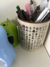 六品堂蘭亭集序原碑原帖毛筆筆筒復古文創(chuàng  )中國風(fēng)文房毛筆收納筒桌面插筆筒景德鎮陶瓷筆桶書(shū)法專(zhuān)用字帖 曬單實(shí)拍圖
