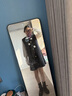 闊色黑色背心裙針織連衣裙寬松2025秋冬季新款女氣質(zhì)小黑裙短裙子 黑色 L 曬單實(shí)拍圖