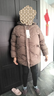 恒源祥媽媽冬裝中長(cháng)款羽絨棉服加絨加厚2025新款中老年女裝毛領(lǐng)棉衣外套 曬單實(shí)拍圖
