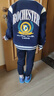 Champion冠軍男女童單排扣棒球服2026春季新品復古學(xué)院潮流兒童上衣外套 曬單實(shí)拍圖