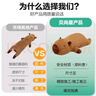 貝尚星卡皮巴拉超大抱枕女生睡覺(jué)玩偶公仔毛絨玩具生日禮物男內膽可拆洗 曬單實(shí)拍圖