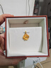 周生生新年禮物黃金吊墜 玫瑰花足金掛墜 不含項鏈72931P計價(jià) 3.15克 曬單實(shí)拍圖