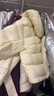 坦博爾泡芙羽絨服女短款連帽秋冬保暖外套25年新款5330278D 奶芙米165 曬單實(shí)拍圖