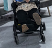 熱豹溜娃車(chē)兒童推車(chē)輕便折疊旅行嬰兒推車(chē)可坐可躺口袋嬰兒車(chē)遛娃神器 【T1全躺款】騎士黑+可以全躺 曬單實(shí)拍圖