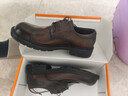 卡帝樂(lè )鱷魚(yú)（CARTELO）英倫男士皮鞋厚底增高商務(wù)休閑鞋圓頭軟牛皮鞋男9891棕色43 曬單實(shí)拍圖