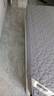 潔麗雅（Grace）100%新疆棉花填充純棉床笠10A抗菌A類(lèi)床罩床單床墊套防滑保護套 嫻雅-灰【A類(lèi)抗菌100%純棉】 180cm*200cm 【單床笠】 曬單實(shí)拍圖
