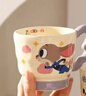 瘋狂動(dòng)物城馬克杯女生新款高顏值水杯辦公茶杯卡通生日禮物陶瓷杯 瘋狂動(dòng)物城馬克杯粉色-羊副市長(cháng)  330ML 1個(gè) 曬單實(shí)拍圖