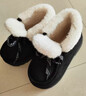 UGG MADE IN AUSTRALIA SINCE 1910官方正品澳洲牛皮羊毛雪地靴女冬季防寒保暖厚底系帶真皮毛一體男 黑色40 曬單實(shí)拍圖