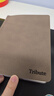 九千年2026羊巴皮軟皮高顏值筆記本定制可印logo簡(jiǎn)約商務(wù)記事本禮品橫線(xiàn)刻字帶筆插加厚口袋本單本價(jià) 棕色空白面可定制(送筆) A5 曬單實(shí)拍圖