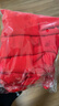 健將紅內褲女本命年女士?jì)妊澟兠抟d三角褲精梳棉中腰7A抗菌4條裝 曬單實(shí)拍圖