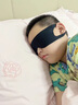 LUCYLEE美國兒童眼罩睡眠遮光睡覺(jué)不勒耳朵學(xué)生緩解眼疲勞掛耳男女孩午睡 云墨黑【遮光率+99%】輕薄裸感 不壓眼球 曬單實(shí)拍圖