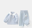 DUUDUU童裝女童套裝秋季衣服兒童春款長(cháng)袖襯衫寶寶外穿長(cháng)褲子 小兔 80 曬單實(shí)拍圖